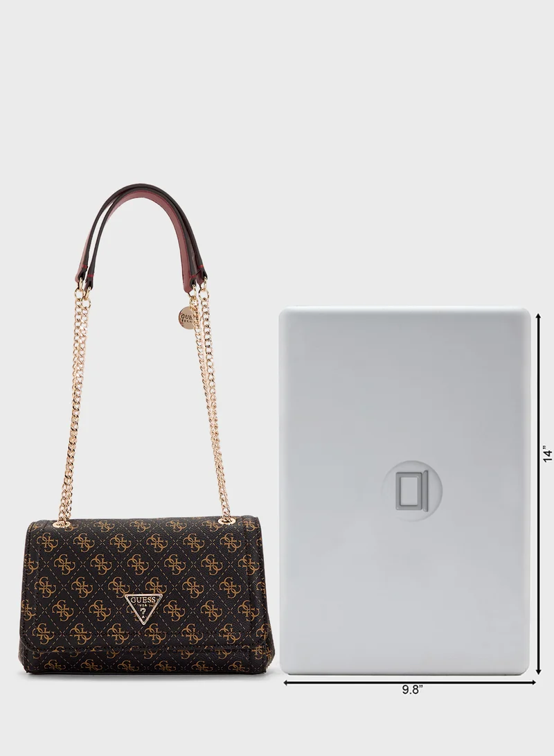 GUESS Noelle Convertible Crossbody Flap