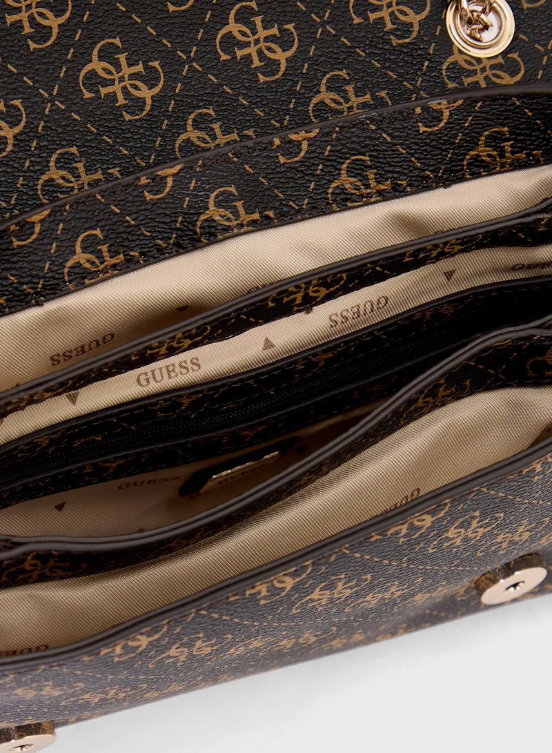 GUESS Noelle Convertible Crossbody Flap
