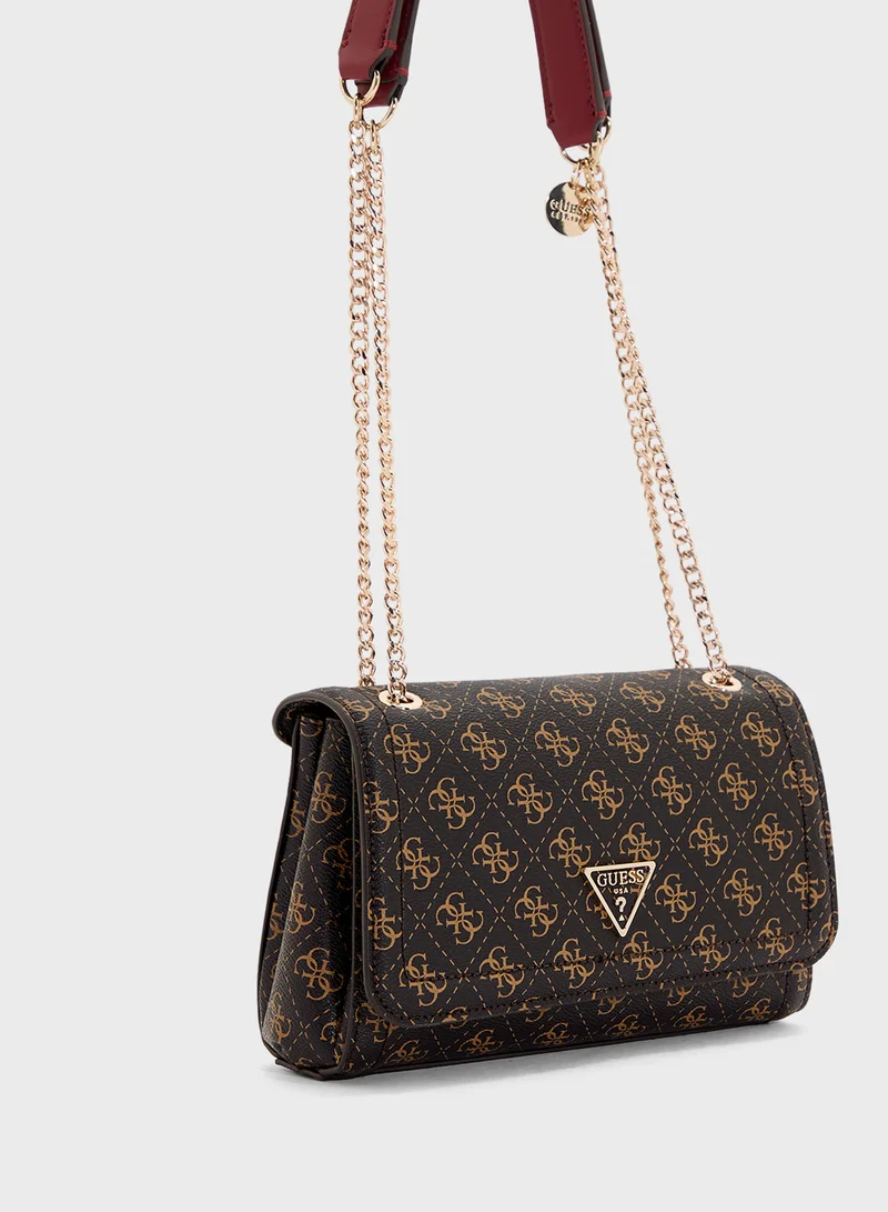 GUESS Noelle Convertible Crossbody Flap