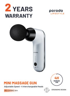 Mini Massage Gun - White