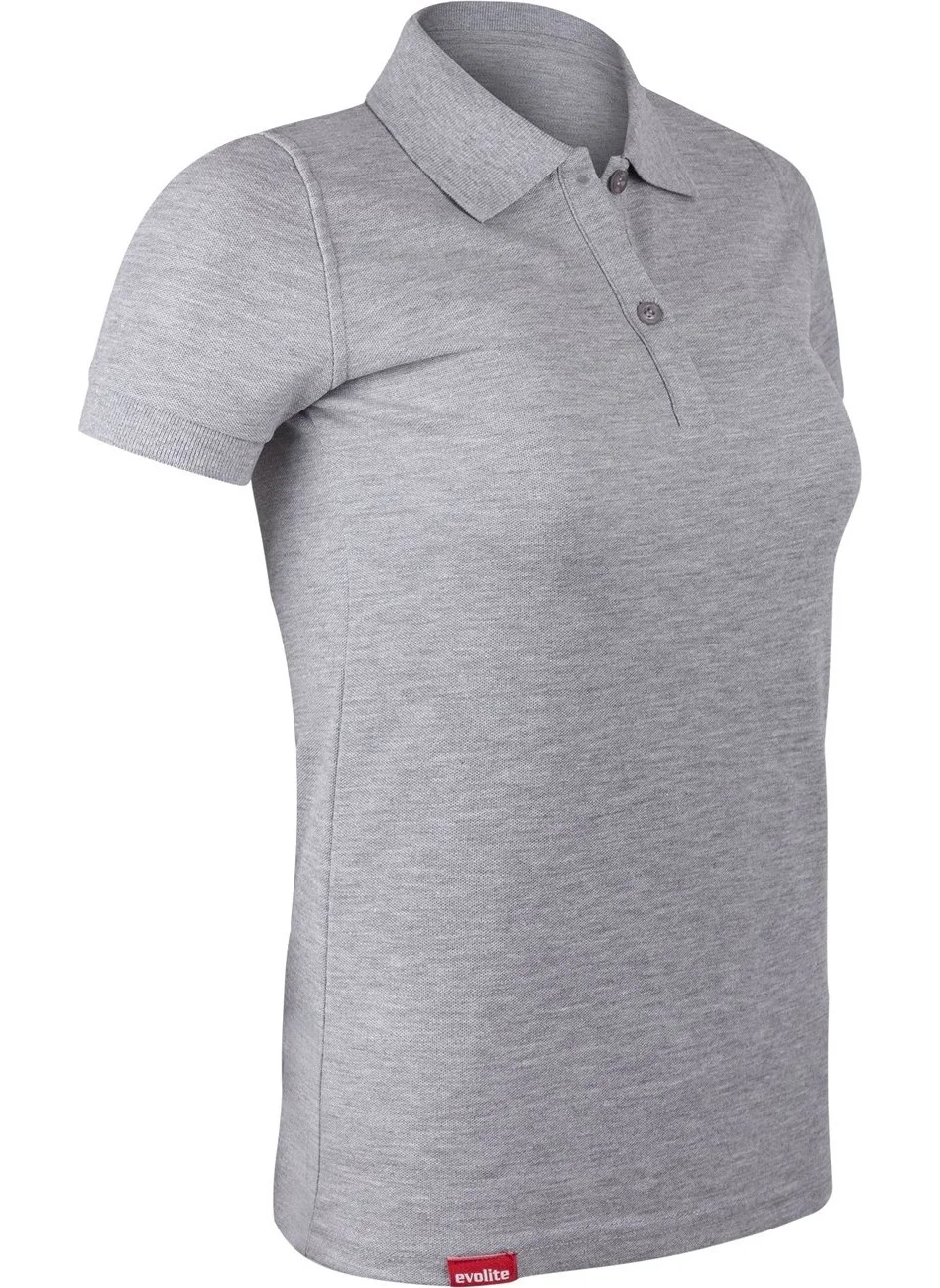 Evolite Deepraw Women's Polo T-Shirt - Gray