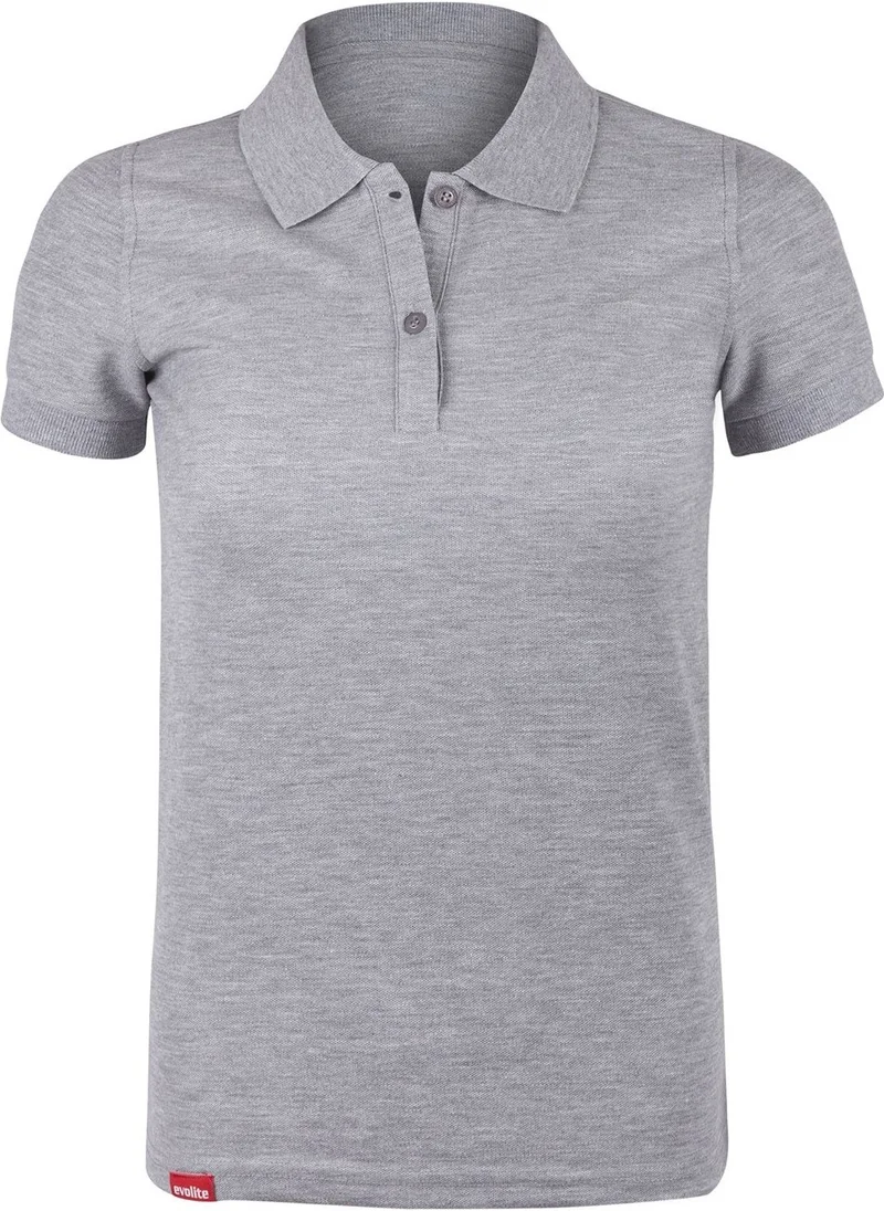 Evolite Deepraw Women's Polo T-Shirt - Gray