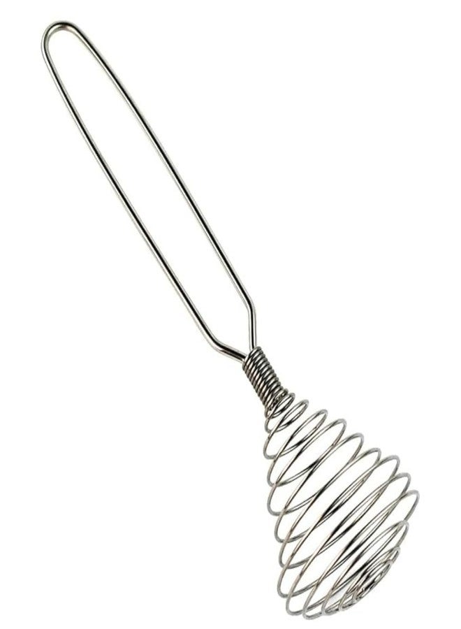 ODMART Stainless Steel Mini Spring Whisk, French Coil Egg Whisk for Mixing, Baking & Cooking, Handheld Wire Whip Cream Beater for Eggs, Batter, Gravy & Sauces - Image 1