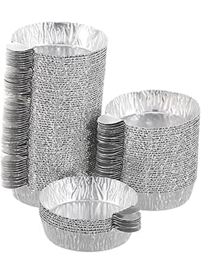 Aluminum Foil Weighing Trays 50Pcs Lightweight Durable Lab Weigh Boats for Samples - Image 1