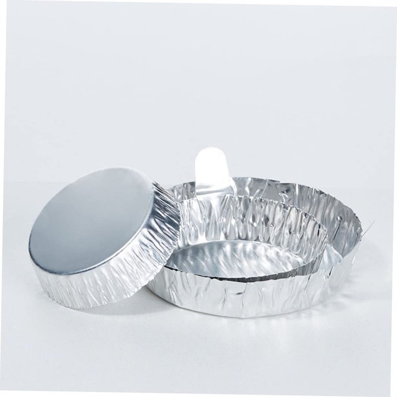 Aluminum Foil Weighing Trays 50Pcs Lightweight Durable Lab Weigh Boats for Samples - Image 3