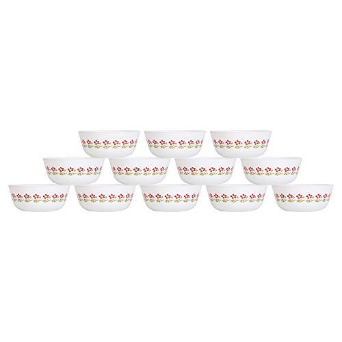 Cutting EDGE Bowl 240ml Red Flower 12 - Image 1