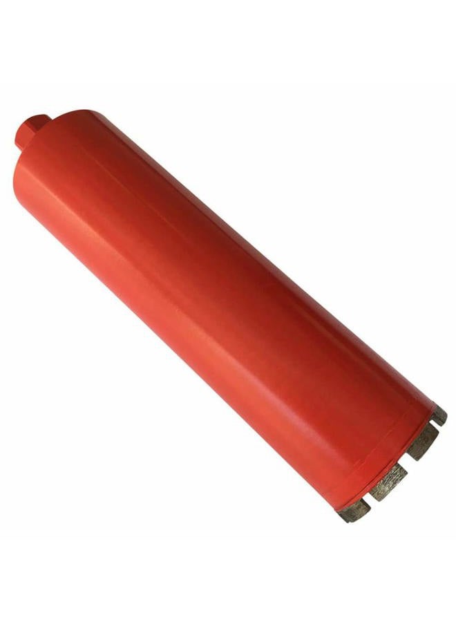 EDiamondTools Wet Drill Core Bits for Hard Concrete, Granite, Brick, and Block - 11cm Diameter 2.5cm - 0.6cm -7 Threaded 30/40 Diamond Grits - Image 1