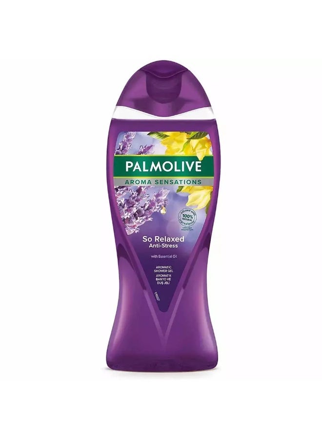 Palmolive Anti-Stress Shower Gel With Aroma Sensations - 500ml Purple Largeml - Image 1