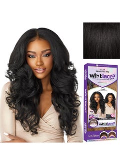 Sensationnel Sensationnel What lace 13x6 wigs - latisha synthetic wig cloud 9 with preplucked hairline hd lace - Whatlace Latisha (1B OFFBLACK)  - Image 1