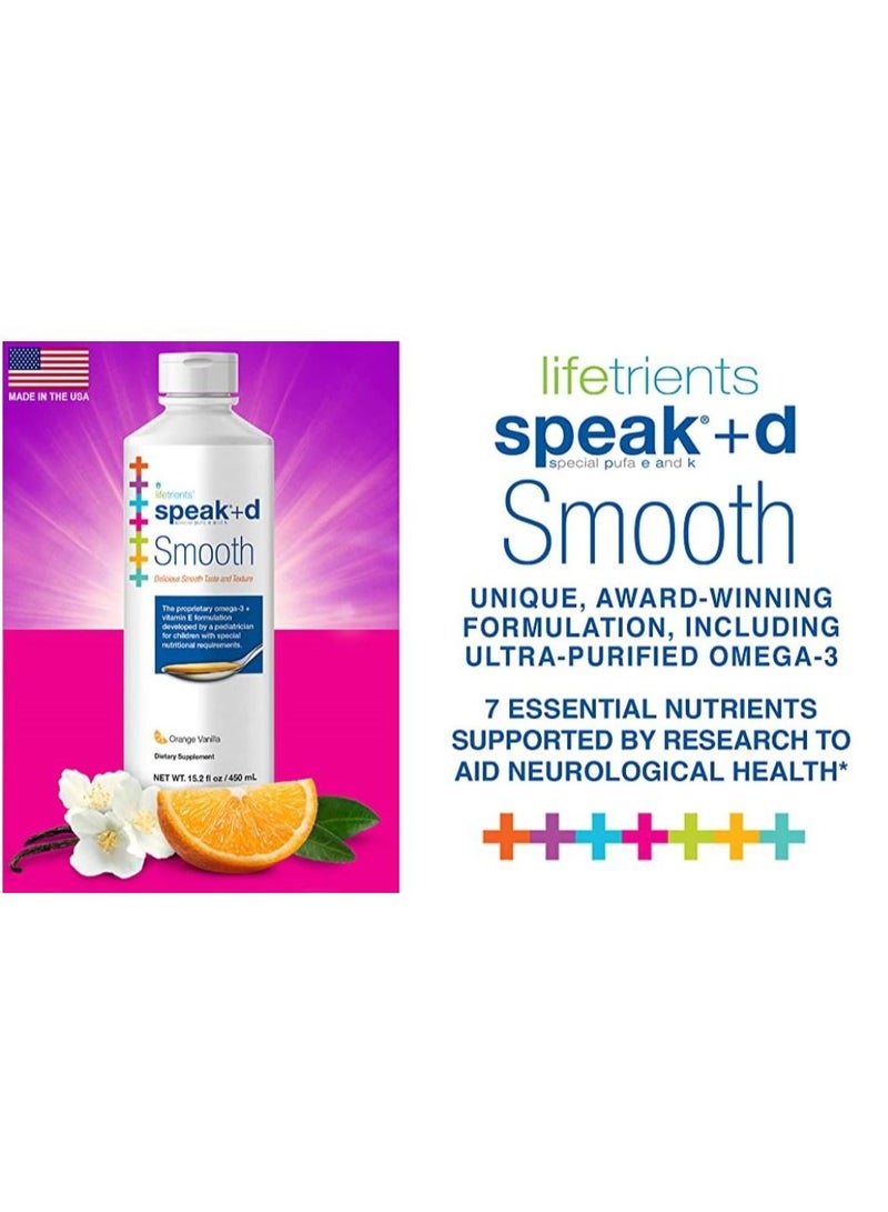 Lifetrients Speak+D Smooth Orange Vanilla 450 ml  - Image 2