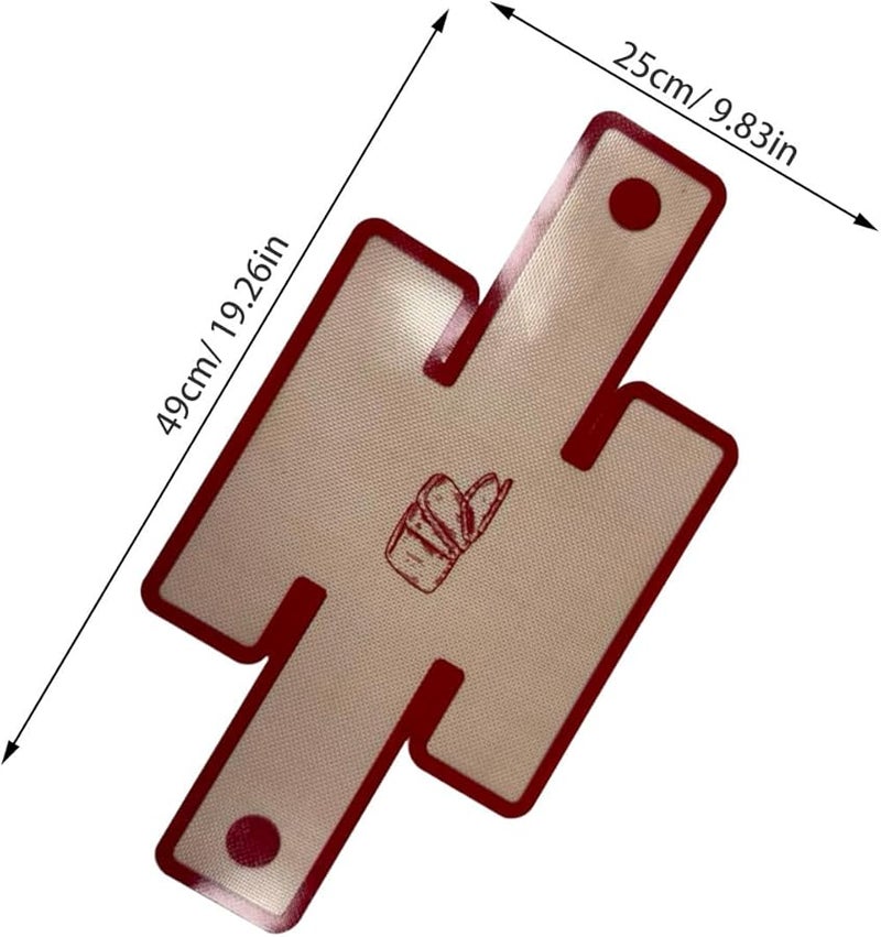 Silicone Bread Pan Liners Non Slip Easy Clean Reusable Baking Mat For Dutch Oven - Image 5