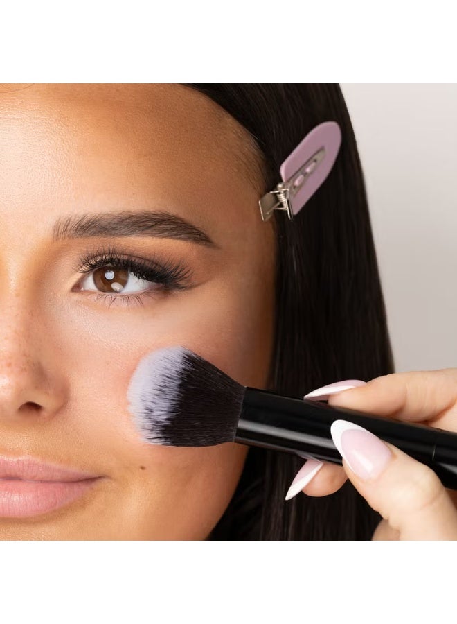 brushworks No. 6 Double Ended Powder and Buff Brush - Image 4