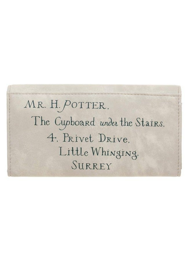 Bioworld Hogwarts Letter W Crest Seal One Size Fits Most Faux Leather Wallet - Image 2