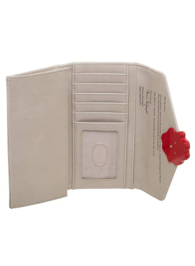 Bioworld Hogwarts Letter W Crest Seal One Size Fits Most Faux Leather Wallet - Image 3