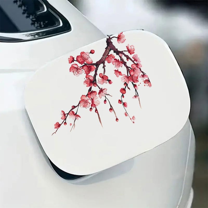 ARS 5.1" Japanese Cherry Blossom Graphic Stickers Laptop Decals for Windows Door Car Bumper DIY Decoration (E) - Image 5