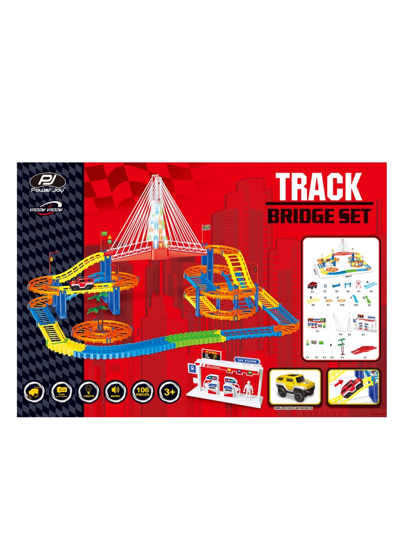 Power Joy Vroom Vroom Magic Track Bridge Set - Image 2