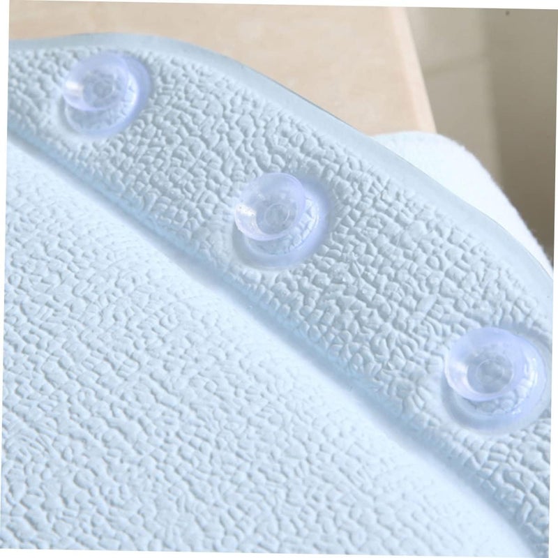 PVC Bathtub Pillow Foam Cushion for Bath Tub Pillow Suction Cup Support for Head Shoulder Neck Spa Bath - Image 4