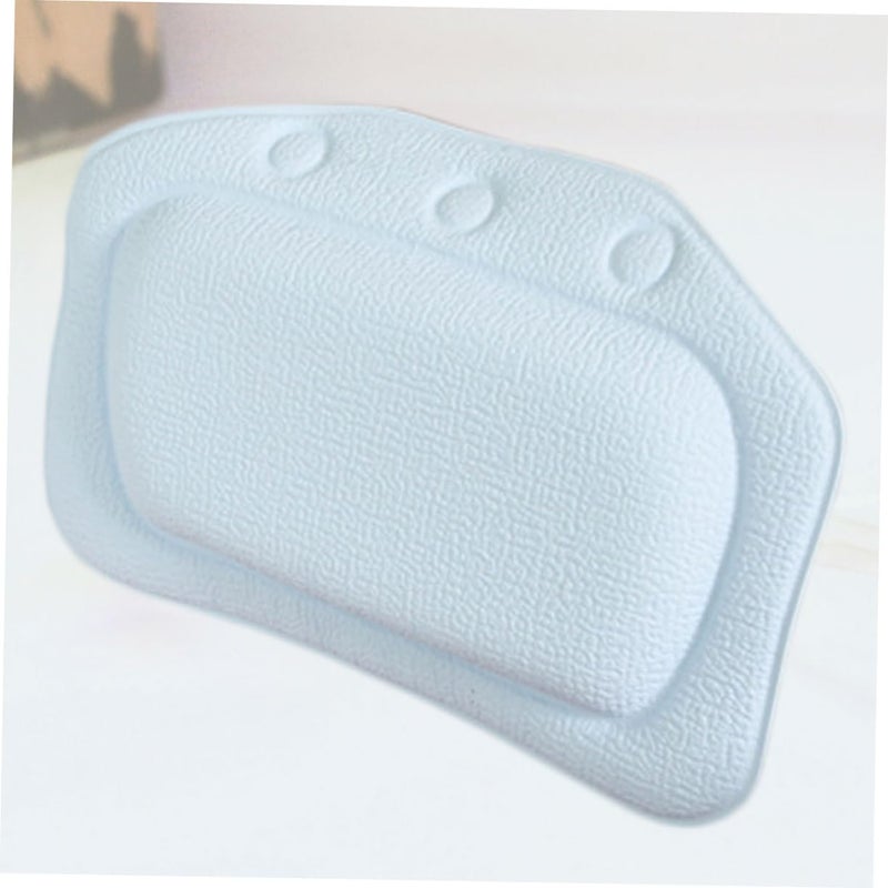 PVC Bathtub Pillow Foam Cushion for Bath Tub Pillow Suction Cup Support for Head Shoulder Neck Spa Bath - Image 3