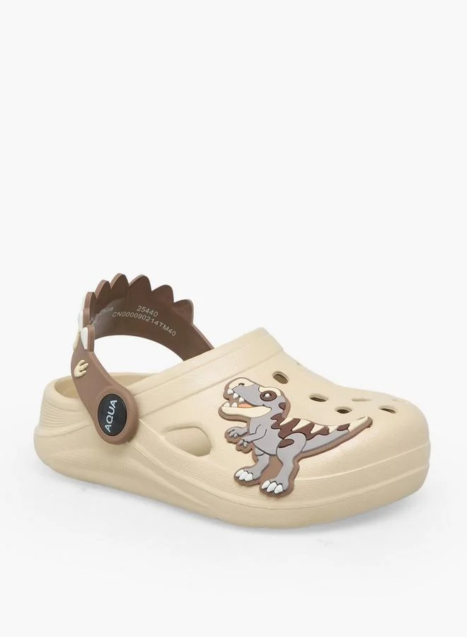 Aqua Boys Backstrap Clogs