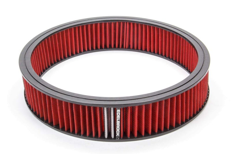 Edelbrock 43666 Air Cleaner Element Red