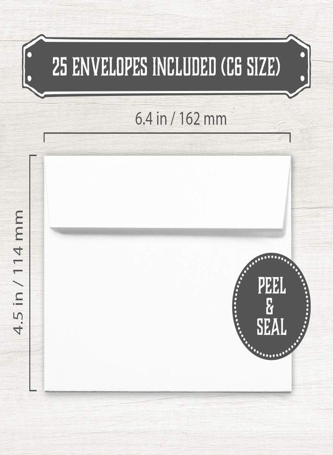 Hat Acrobat Bridal Shower Invitations with Envelopes - Set of 25 Floral Fill-in Style Bridal Shower Invites with Envelopes, Perfect for Bridal Party, Wedding Shower - Image 3