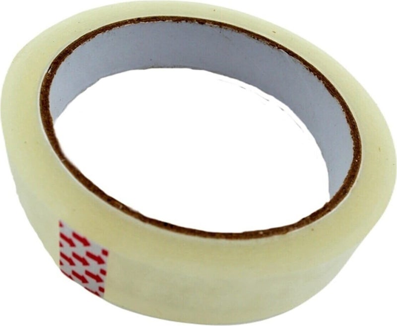 24 Pieces 19X66 Transparent Crystal Tape Money Tape