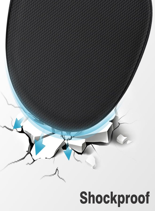 Fintie Hard Case for Sony WH-CH720N/ WH-CH710N/ WH-CH520/ WH-CH510/ WH-1000XM6/ WH-1000XM5/ WH-1000XM4/ WHXB910N Wireless Headphone - Travel Protective Cover Carrying Storage Bag (Black) - Image 3