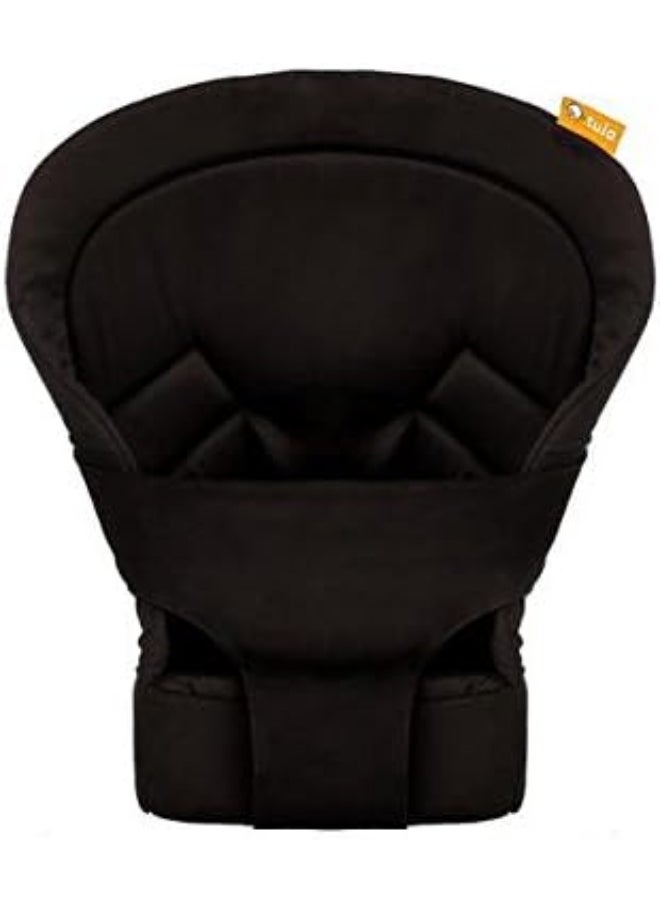 TULA Tula (Black) - Ba Black Infant Insert for Standard Baby Carrier, Newborn Carry from 3.2-6.8kg  - Image 1