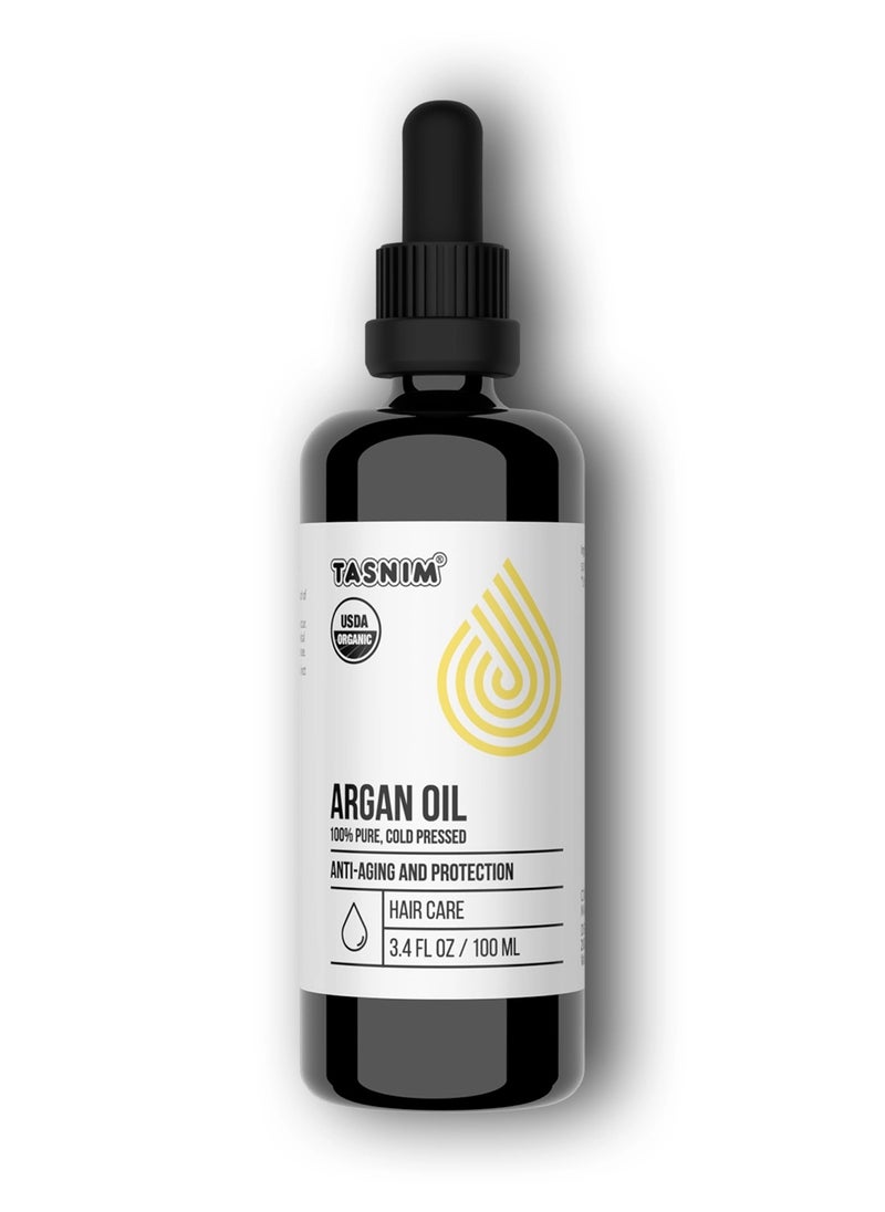 Tasnim - Tasnim Organic Argan Oil Pipette For Hair And Skin Anti-Aging And Protection - Image 1