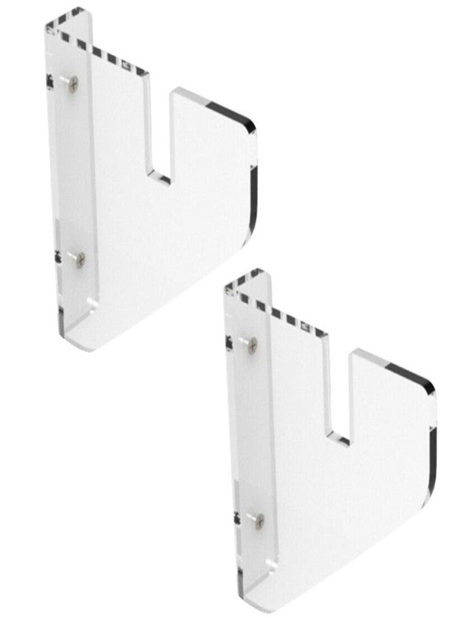 WANLIAN Skateboard Rack Skateboard Wall Rack Fixing Rack Skateboard Wall Mounted Display Rack Hanger Scooter Bracket Deck Rack (Transparent 1set) - Image 3