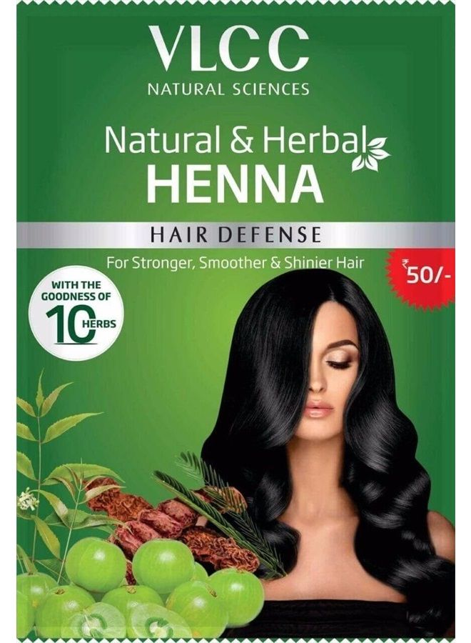 Natural Sciences Natural & Herbal Henna With Amla & Shikakai Extract Hair Defense (120g) (pack of 2)