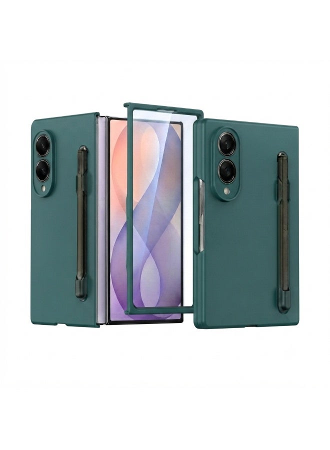 TEMPO Slim Case Compatible with Samsung Galaxy Z Fold 8 5G Cellphone , Skin Feel Cover Hard PC with Screen Protector & S Pen, Ultra-Thin, Shockproof and Anti-Fall Protection