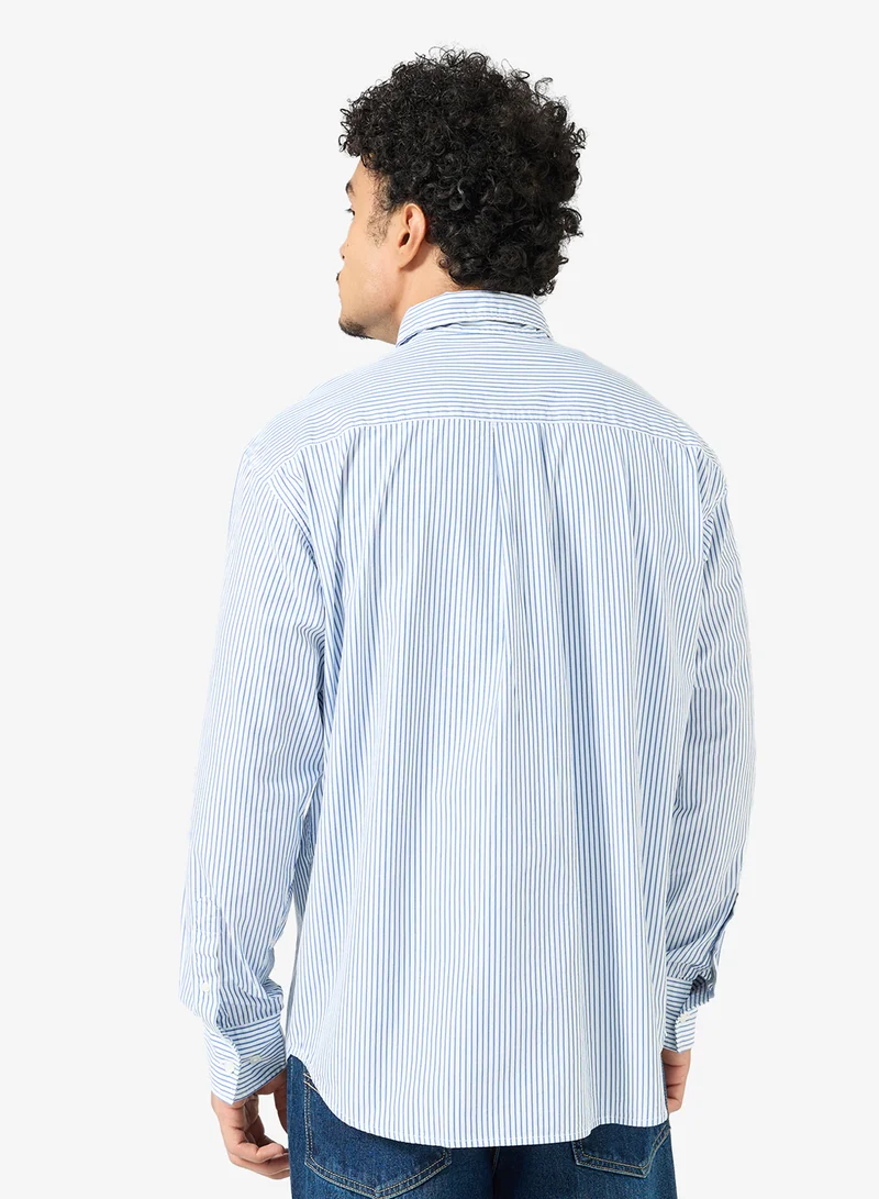JACK & JONES Poplin Long Sleeve Shirt