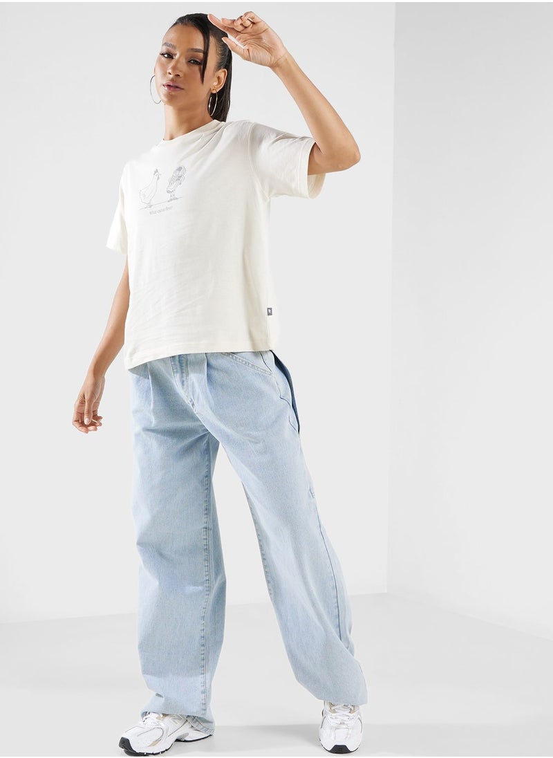 New Balance - Chicken Or Shoe Relaxed T-Shirt - Image 1