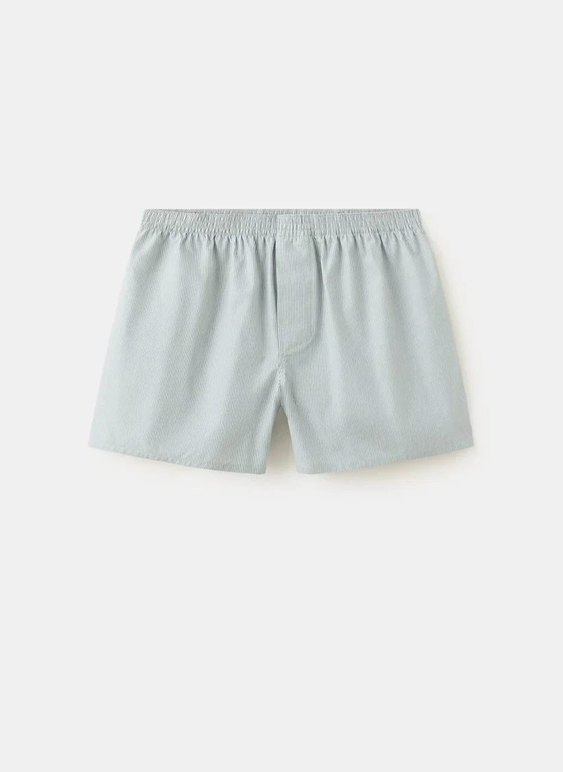 Mango Man 40-VERDE PASTEL Mixed Boxer 2 Pack for Men | Best Price UAE