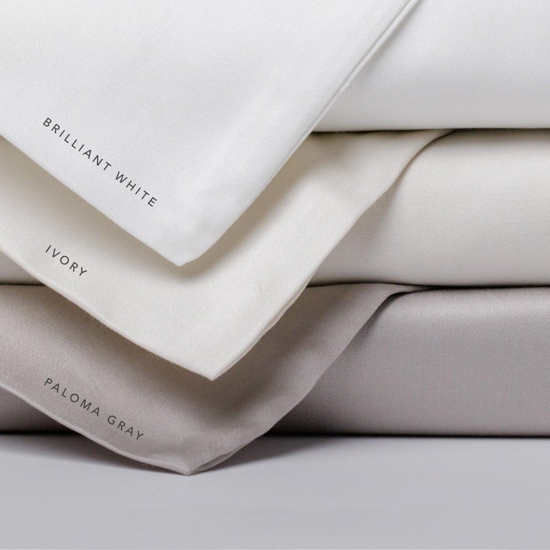 Fishers Finery 100% Certified Egyptian Cotton Sheet Sets, 500 Thread Count 4 Piece - Premium, Soft and Breathable Sheets - 16in Deep Pocket Classic Set (Ivory,K,4Pack) - Image 5