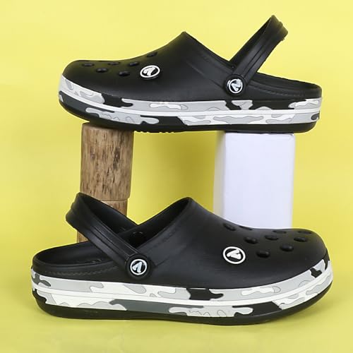 Aqualite Men's NEO-151 Trendy Stylish Fashionable Clogs with Back-Strap| Sandals with Lightweight Regular wear Casual Clogs with Ultra Soft & Flexibility Technology. - Image 2