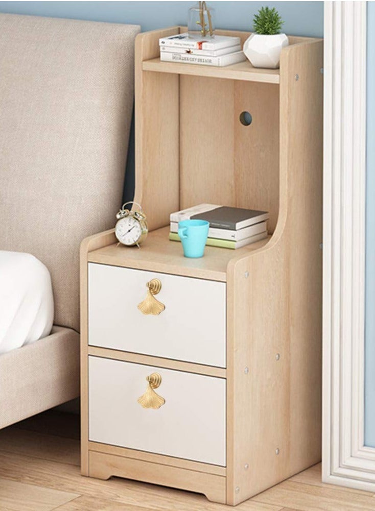 Knob Handles for Furniture, Golden Drop Pendant Pull Handle Fashion Ginkgo Leaf Shape Dresser Knobs Kitchen Bathroom Cabinet Door Drawer 2 pcs - Image 3