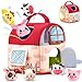 Vanvimen Baby Girl Toys 612 Months Surprise Barn with 12 PCS Stuffed Farm Animals Montessori Sensory Developmental Learning Toys for 612 Months Ideals 6 7 8 9 Month Old Baby Boy Girl Gifts Toy - Image 3