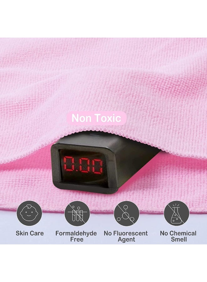 Softan Baby Washcloths, 24Pack Baby Wash Cloths Extra Soft & Ultra Absorbent, Baby Towels and Washcloths Face Towel Unisex for Boys Girls Face & Body, Washclothes Gentle on Sensitive Skin, 9''x 9'' - Image 4