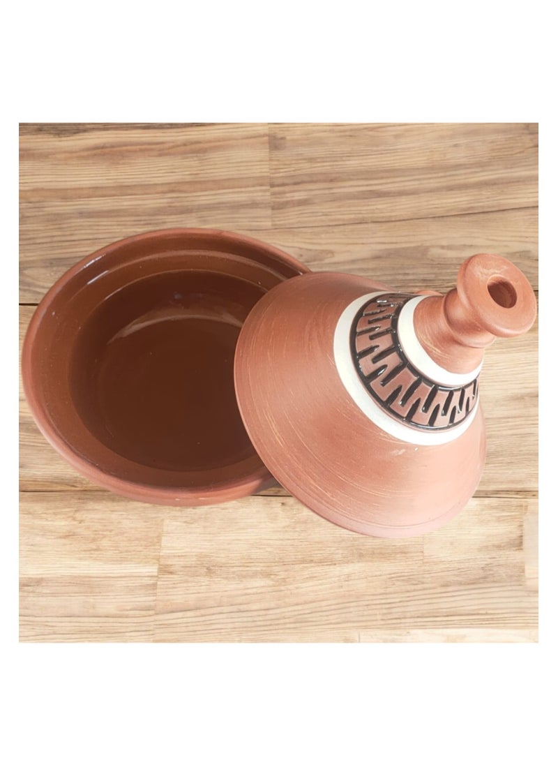 color zone pottery - Moroccan style pottery and porcelain bowl, size - 30 cm - Image 1