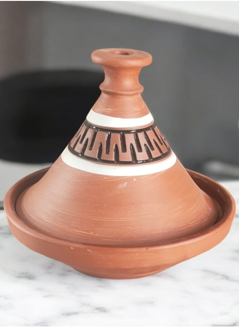 color zone pottery - Moroccan style pottery and porcelain bowl, size - 30 cm - Image 1