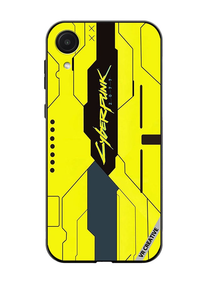 Protective Case Cover For Samsung Galaxy A03 Core Cyberpunk Design Multicolour
