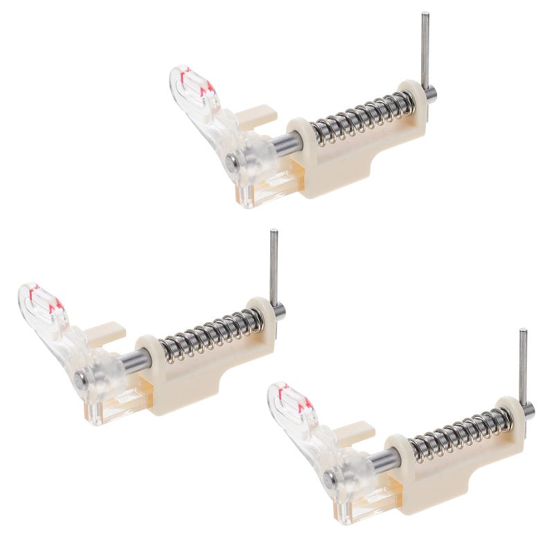 3 Pcs Multi Function Presser Feet Set Compatible With Low Shank Household Sewing Machines - Image 2