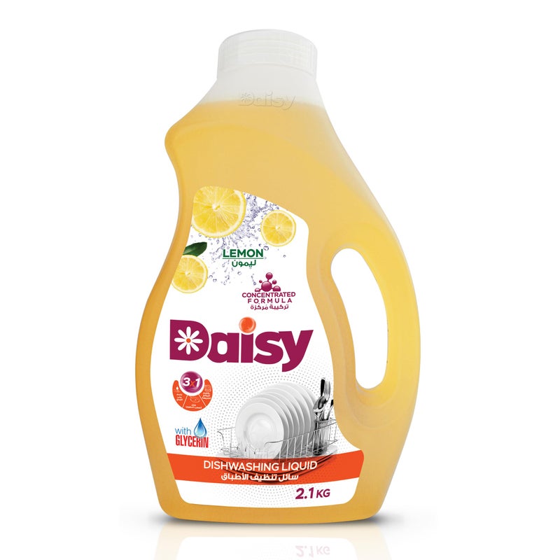 Daisy Dish Washing - Yellow Lemon (2.1 Kg)
