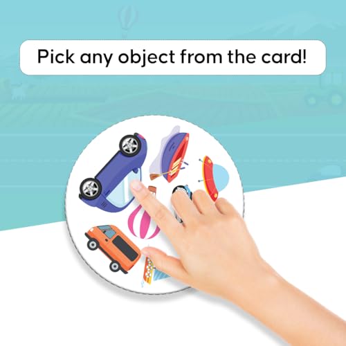 GiniMini Transport Frenzy – 57 Transport -Themed Educational Cards for Kids 3+ | Vocabulary & Matching Skill Builder | Fast Observation Game for Toddlers | Family & Travel-Friendly Learning Toy - Image 3