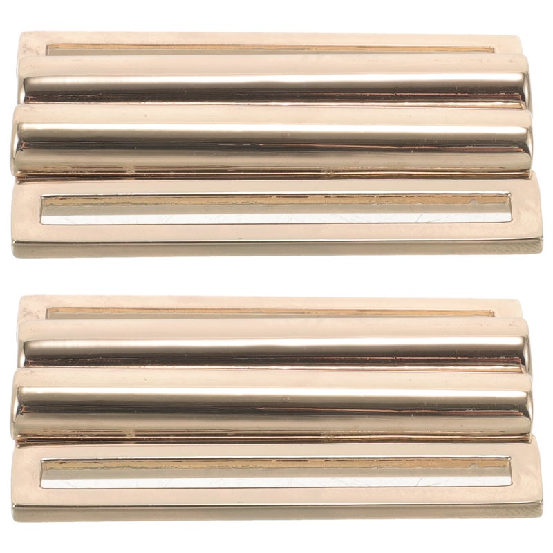 4 Pairs Delicate Coat Toggle Buckle Coat Holder Buckle Clasp Metal Sweater Closure Buckle - Image 5