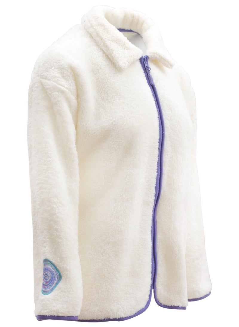 Biggdesign Evil Eye Womens Fleece Jacket - Image 2