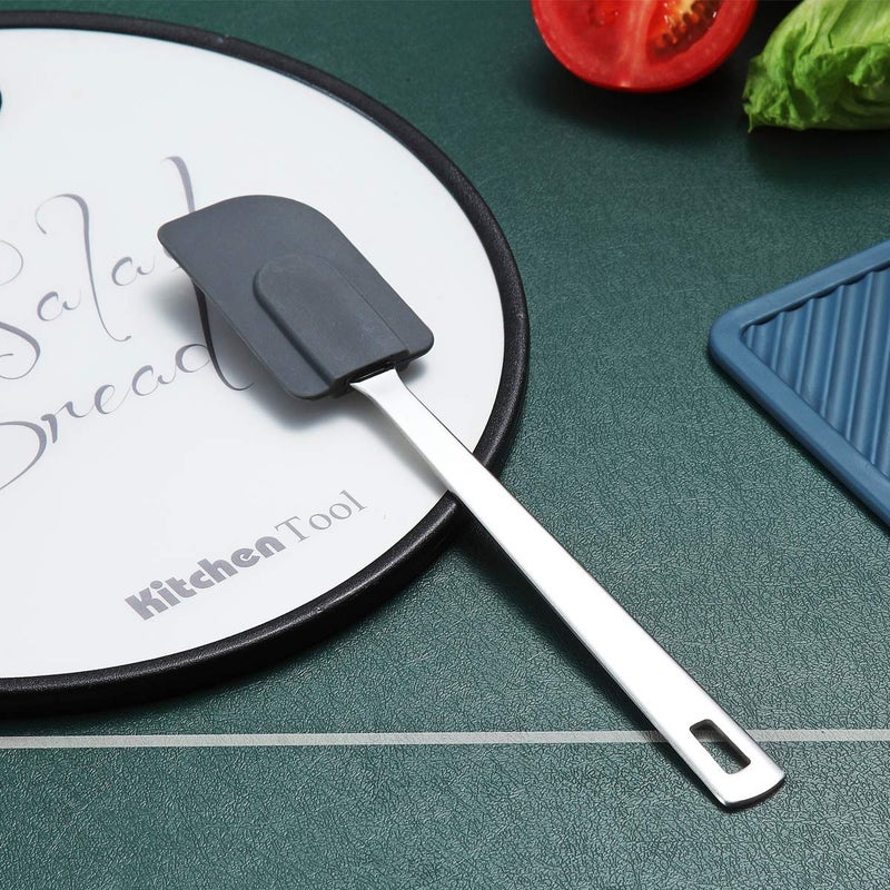 Berglander ملعقات سيليكون بيرجلاندر مرنة أدوات الخبز والخلط أدوات الخبز ملعقة مطاطية مقاومة للحرارة آمنة للغسل في غسالة الصحون سهلة التنظيف - Image 2
