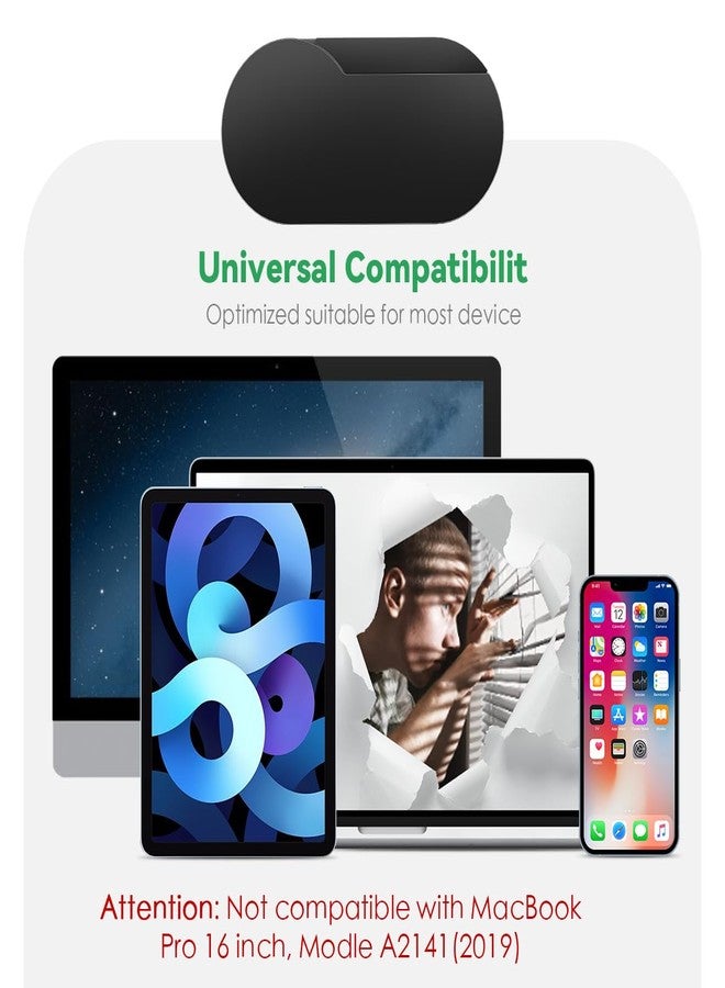 CloudValley [Upgrade Webcam Cover, 0.4 mm Ultra-Thin Metal, Rotating Camera Cover for MacBook Pro, Laptop, MacBook Air, iPad, Tablet, Mac, PC Accessories, 2 Pieces, Black - Image 5